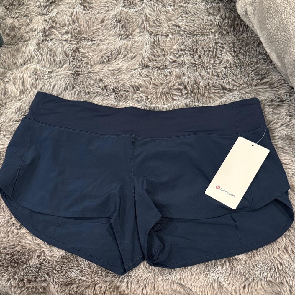 🌟SOLD🌟lululemon athletica Women's Dark Blue Athletic Shorts {NWT}